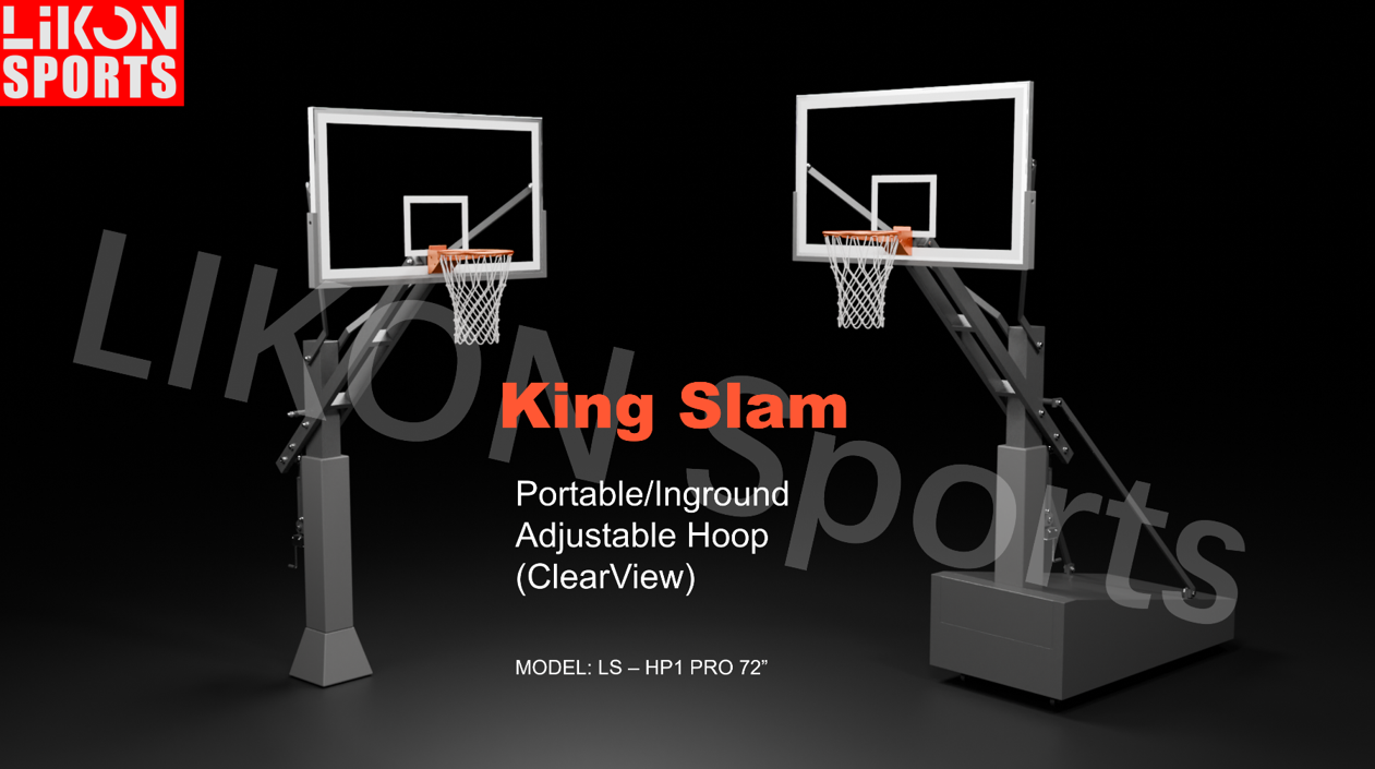 Announcement - The launch of our latest innovation in the world of basketball hoops - King Slam!